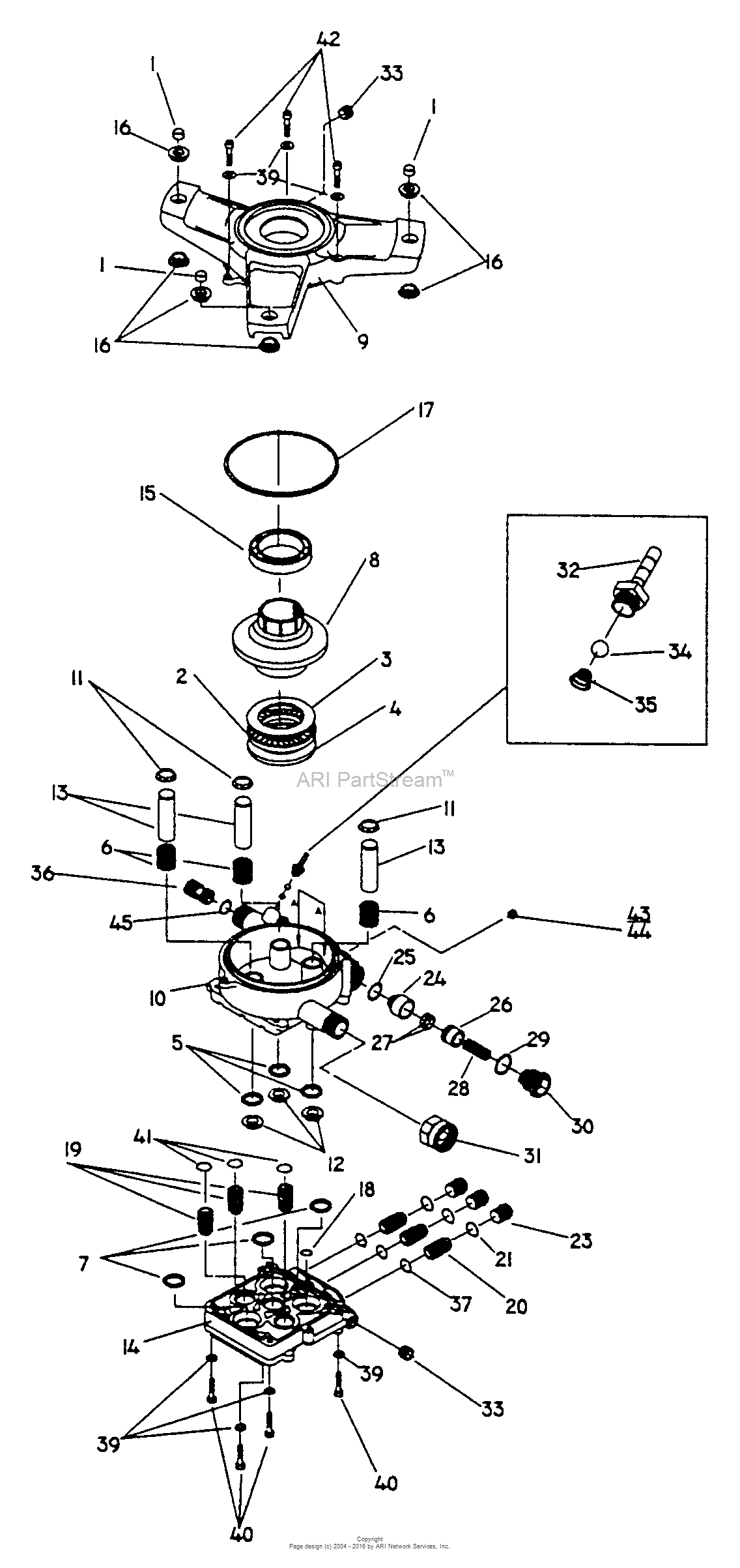 Briggs and Stratton Power Products 0799-1 - 1,750 PSI Parts Diagram for ...