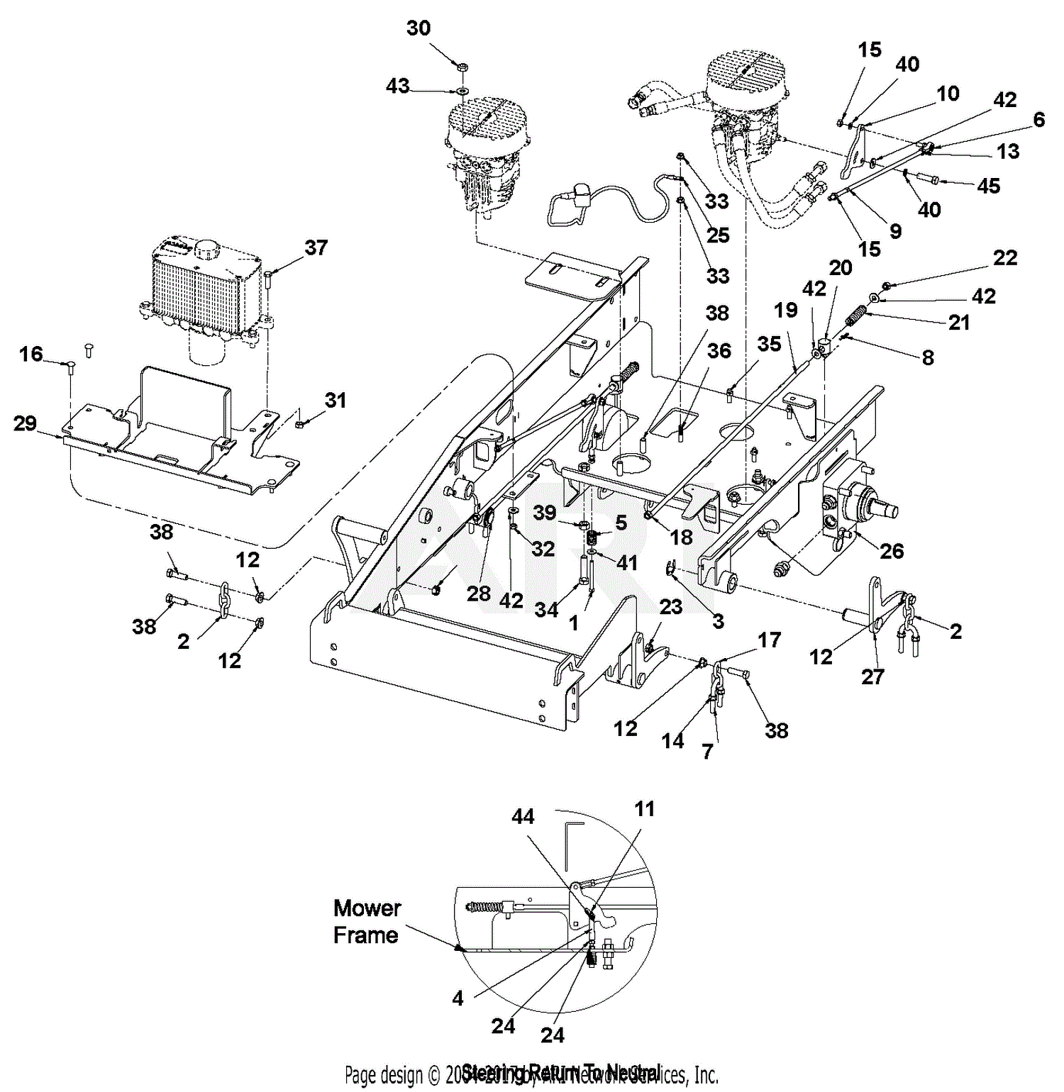 Gravely 991402 (000101 - 009999) Hornet 1948S Parts Diagram for Brake ...