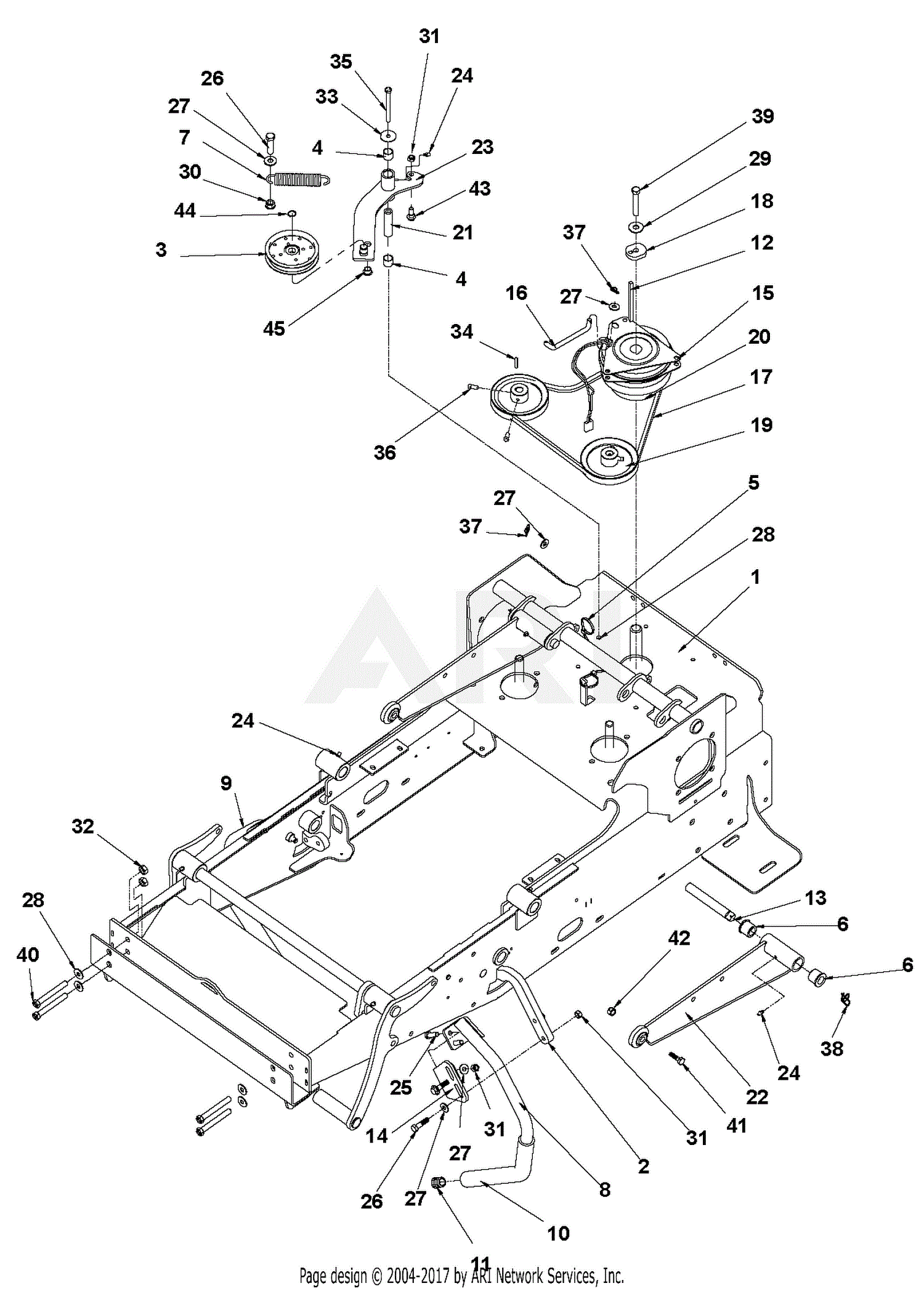 Gravely 991402 (000101 - 009999) Hornet 1948S Parts Diagram for ...