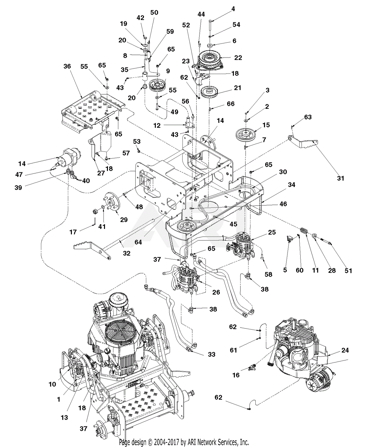 Gravely 994604 (000101 - ) GSRKA1934S Parts Diagram for ... hydraulic jack plate wiring diagram 