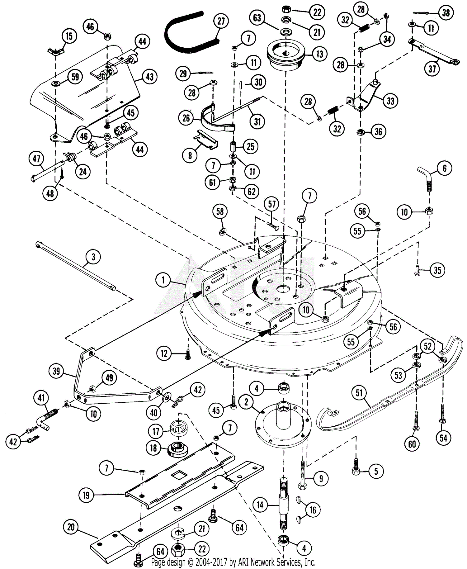 Gravely 935012 (000101 - ) 1132-G, 11hp B&S, 32