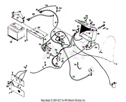 Gravely 34688 8163-B, 16hp, With Hydraulic Lift Parts Diagrams