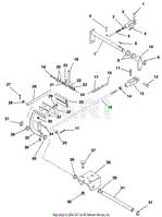 Gravely 987070 000101 16hp B S With Hydraulic Lift Parts Diagram For Wiring Diagram Briggs And Stratton Engine