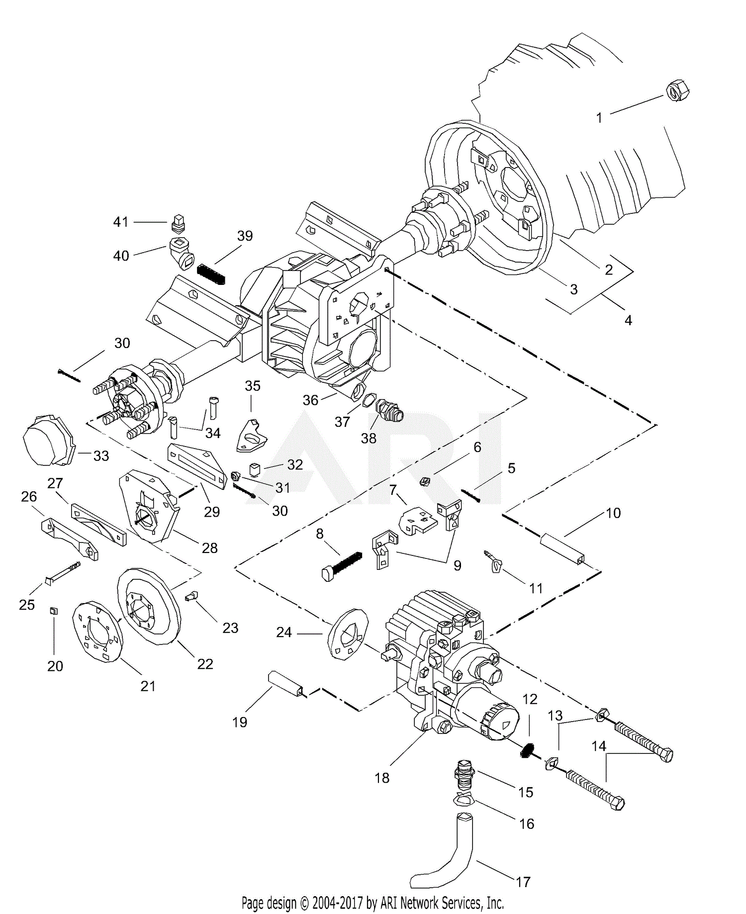 Gravely 987104 (000101 - ) GT 600, 22hp Kohler Parts Diagram for ...