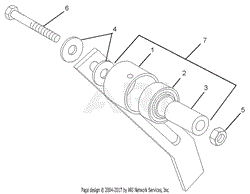 Gravely 895404 (000101 - ) TRM-3083 Reel Mower Parts Diagram for