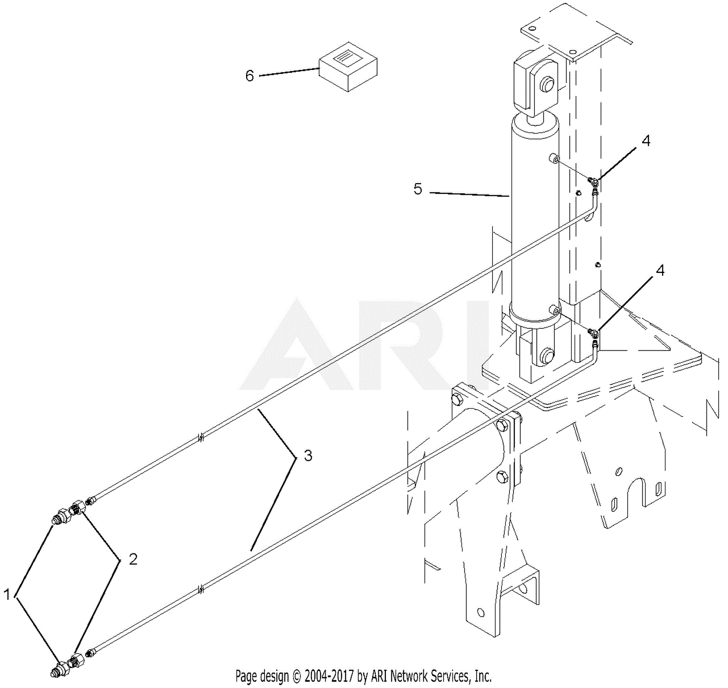 Gravely 895404 (000101 - ) TRM-3083 Reel Mower Parts Diagram for