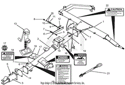 Gravely 895404 (000101 - ) TRM-3083 Reel Mower Parts Diagram for