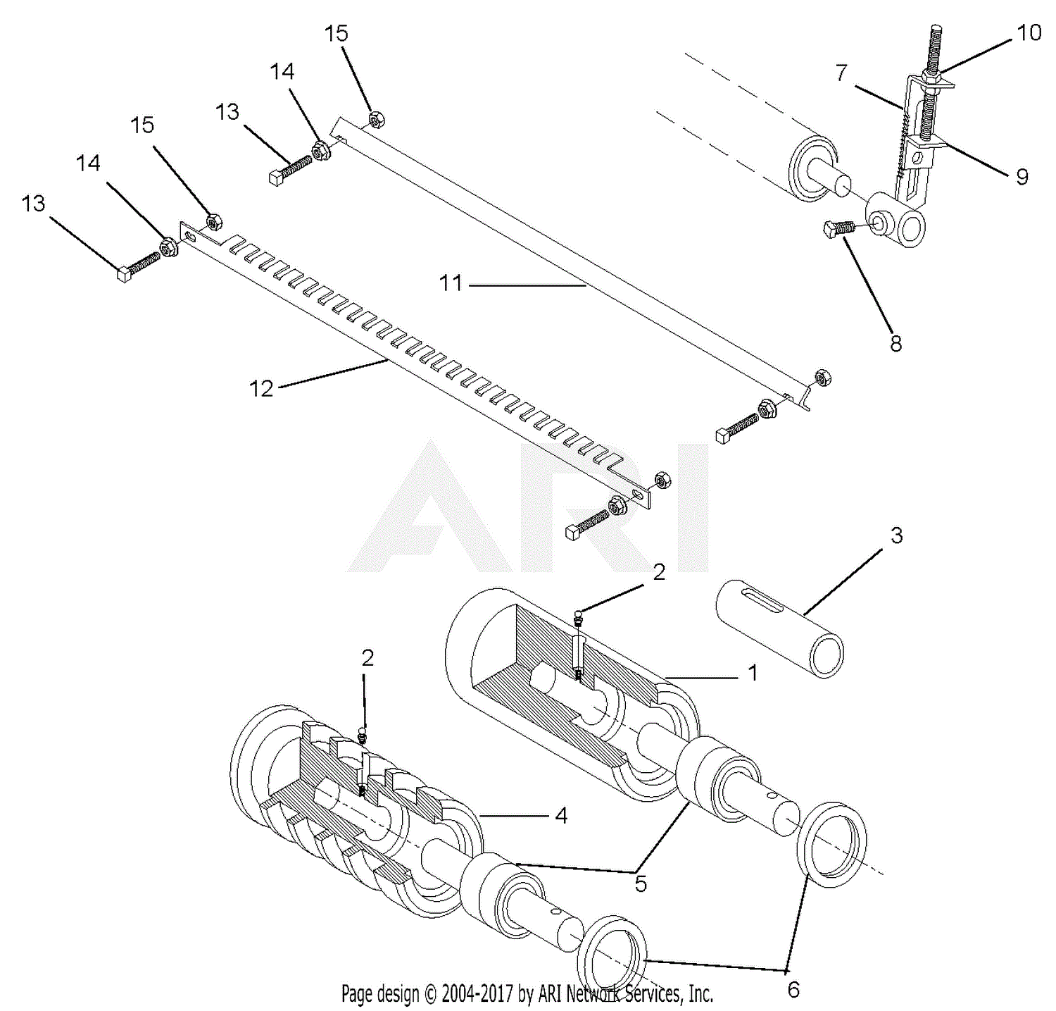 Gravely 895404 (000101 - ) TRM-3083 Reel Mower Parts Diagram for ...