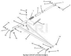 Gravely 895404 (000101 - ) TRM-3083 Reel Mower Parts Diagram for