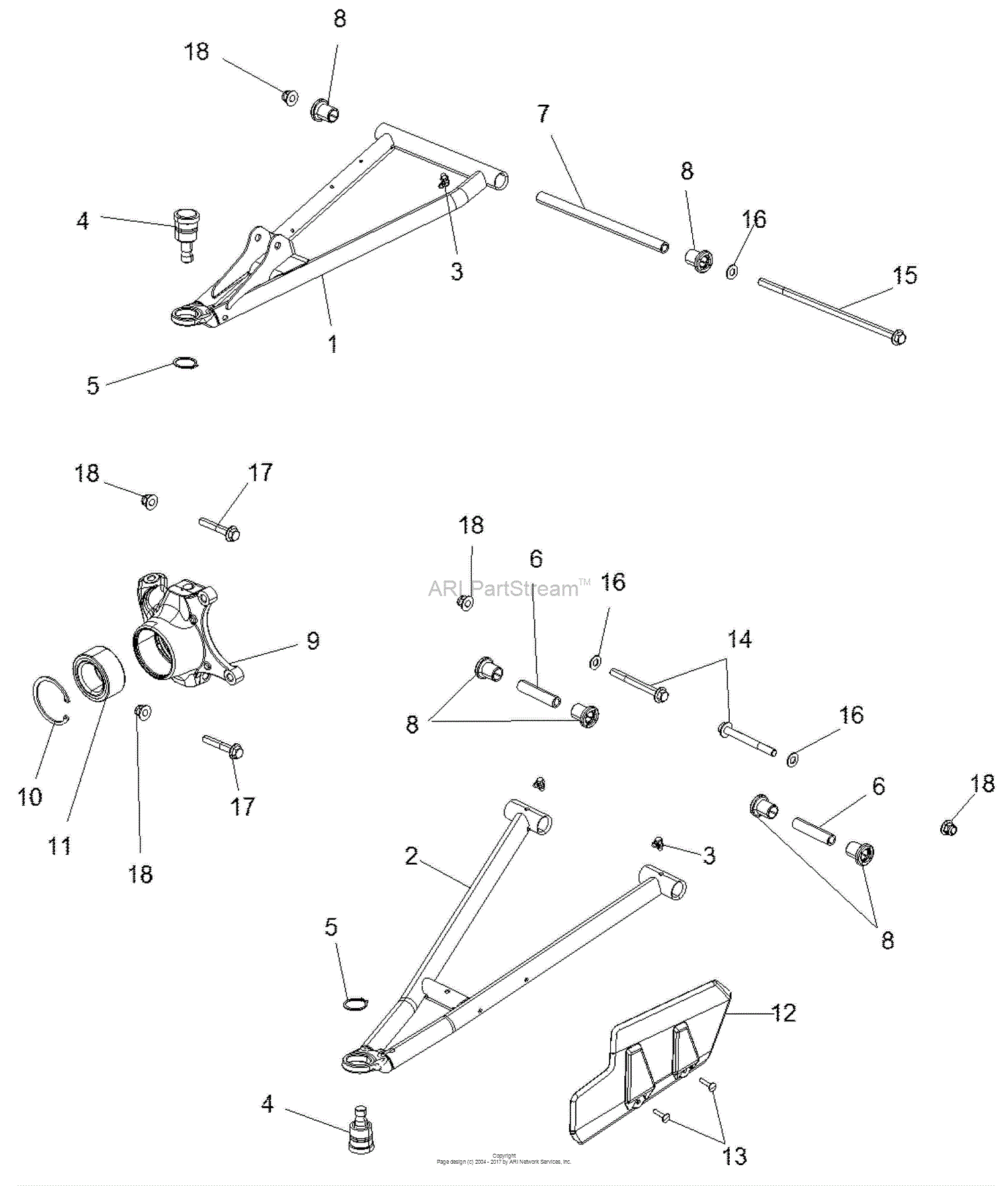 Gravely 996200 (170101 - ) Atlas JSV 3000 Gas, Base Parts Diagram for ...