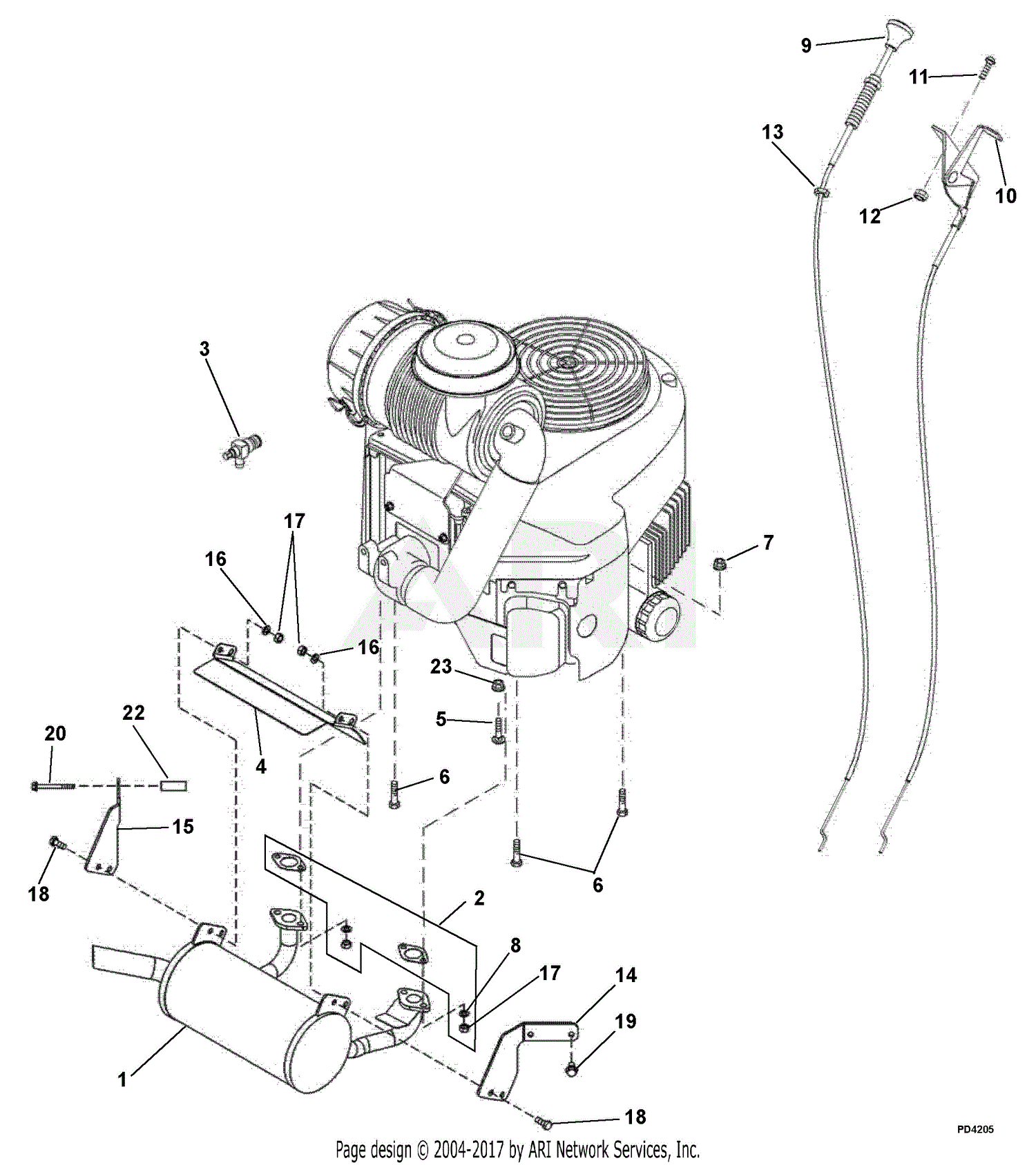 23 Hp Kawasaki Engine Carburetor Diagram