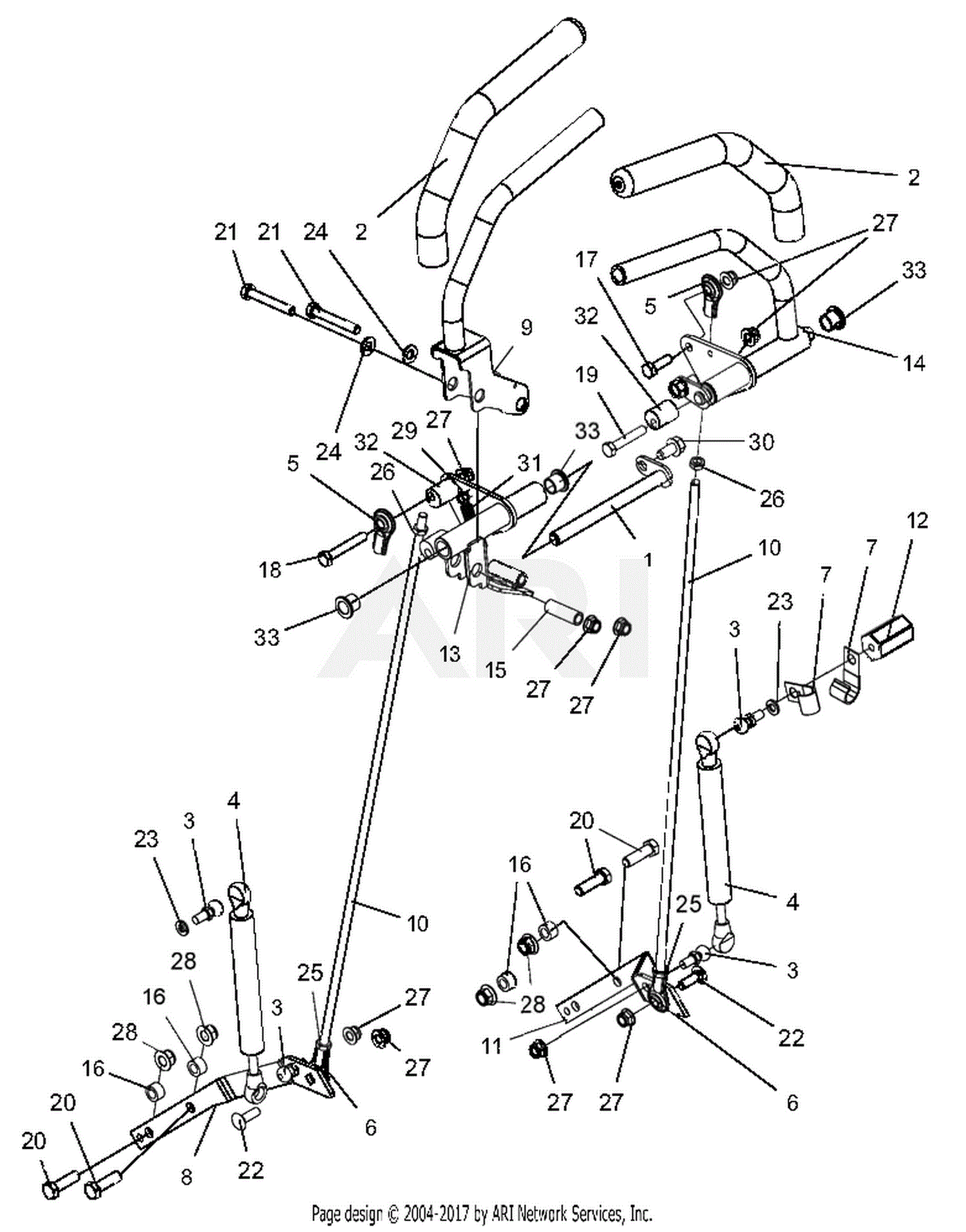 Gravely 994112 (000001 - 029999) FX691 Pro-Stance 52 Parts Diagram for ...