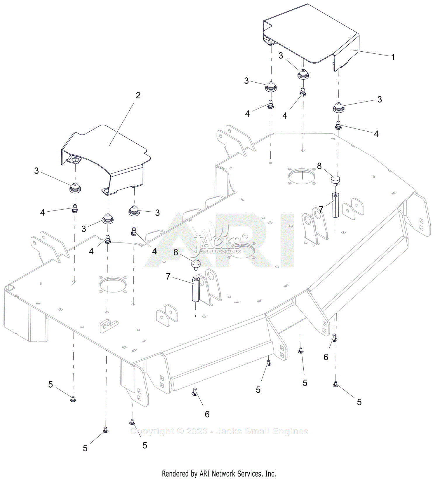 Gravely 994164 (000500 - 001999) 60 Pro-Stance Parts Diagram for ...