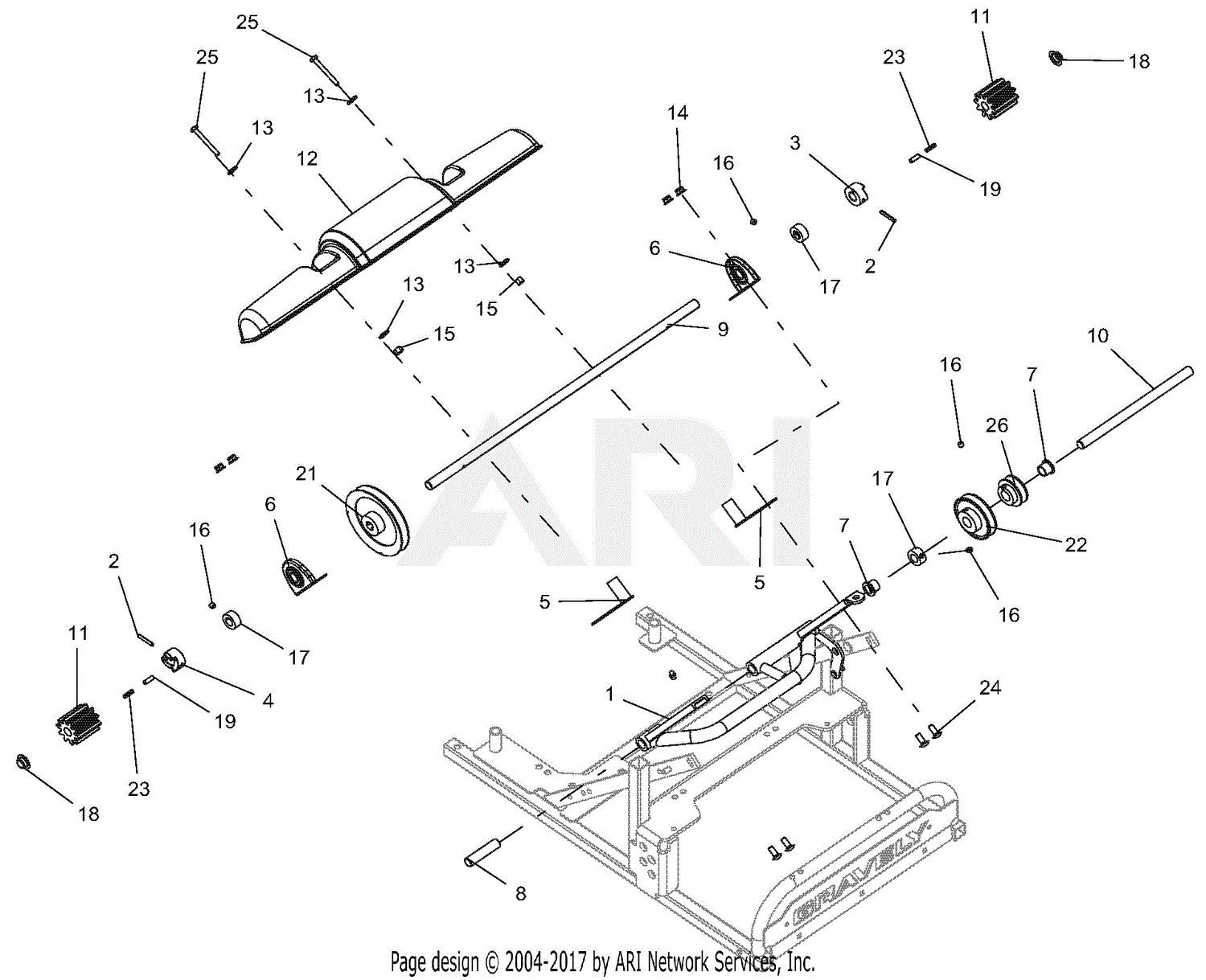 Gravely 911706 (000101 - 004199) Pro-24 HWSP Brush Cutter CARB Parts ...