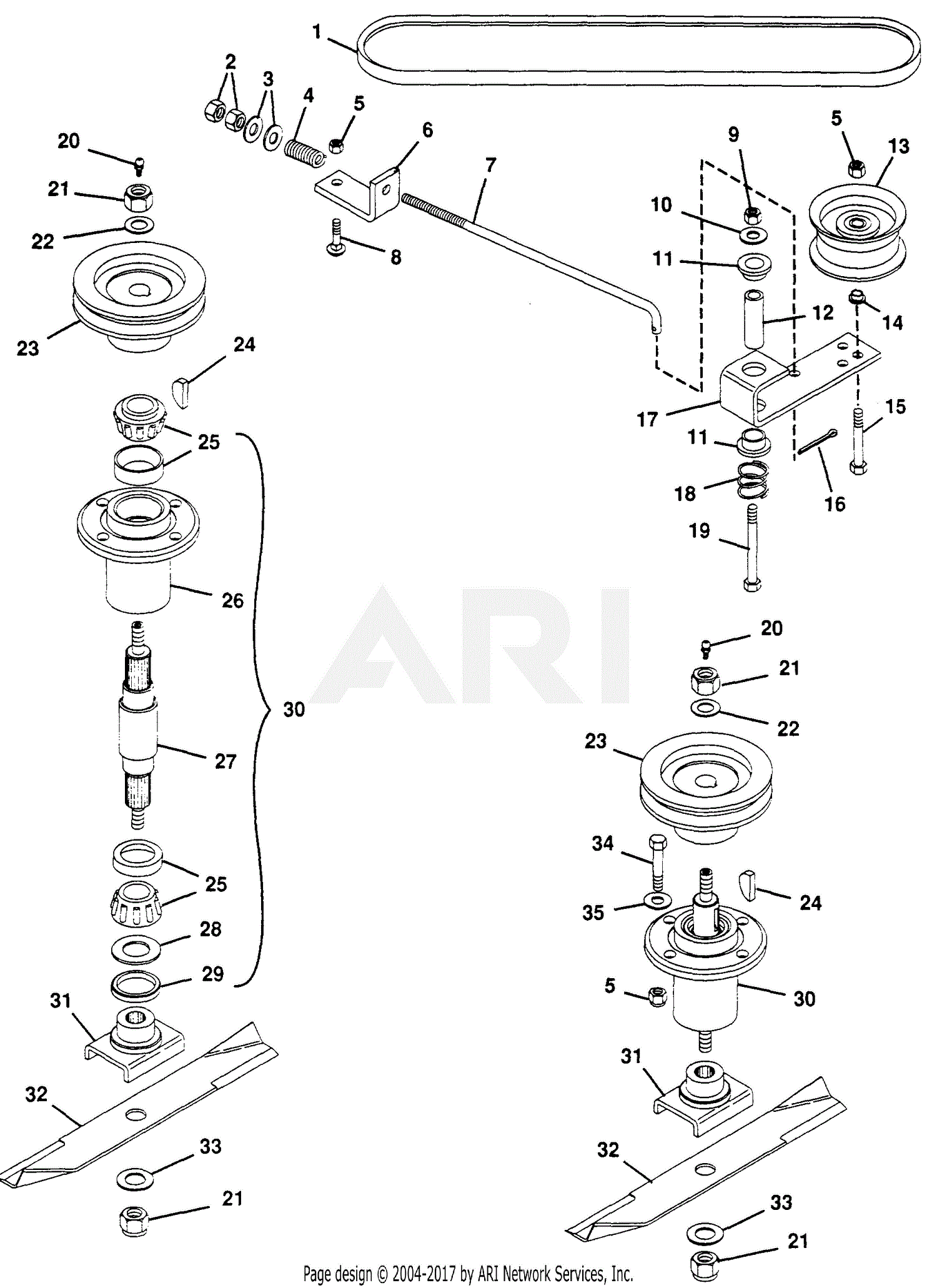 Gravely 50304 36