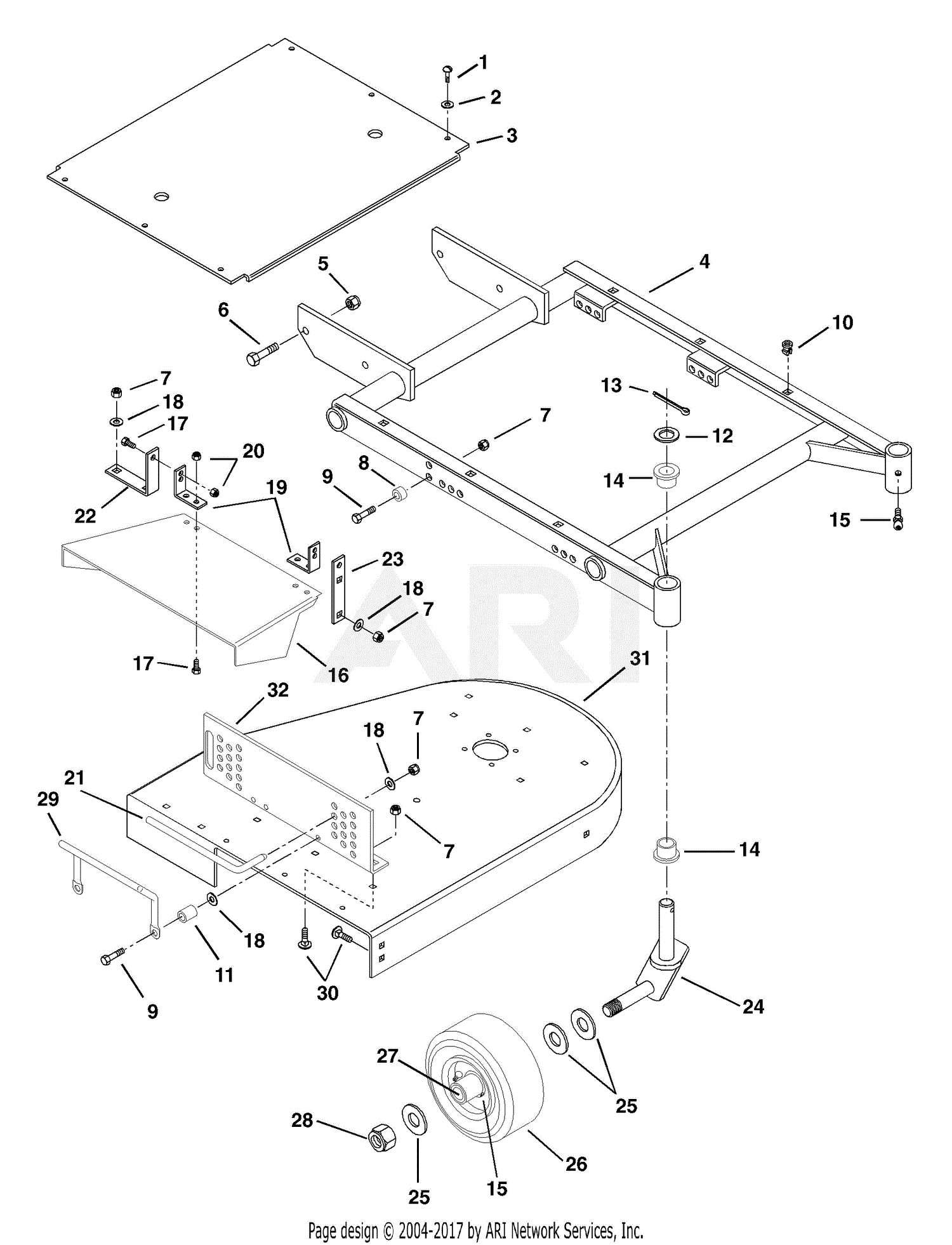 Gravely 888003 (010000 - ) 36