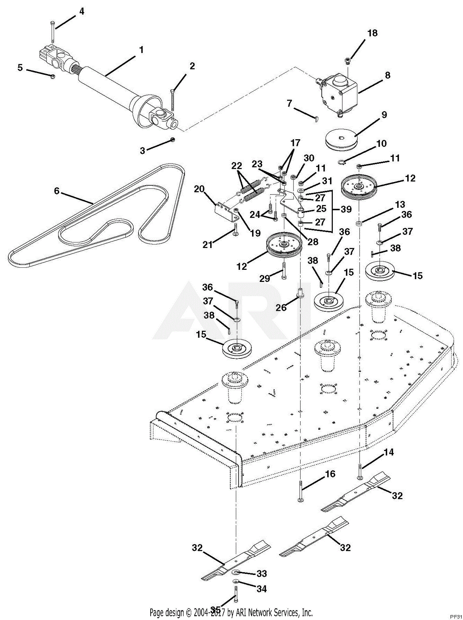 Gravely 889036 (000101 - ) 72