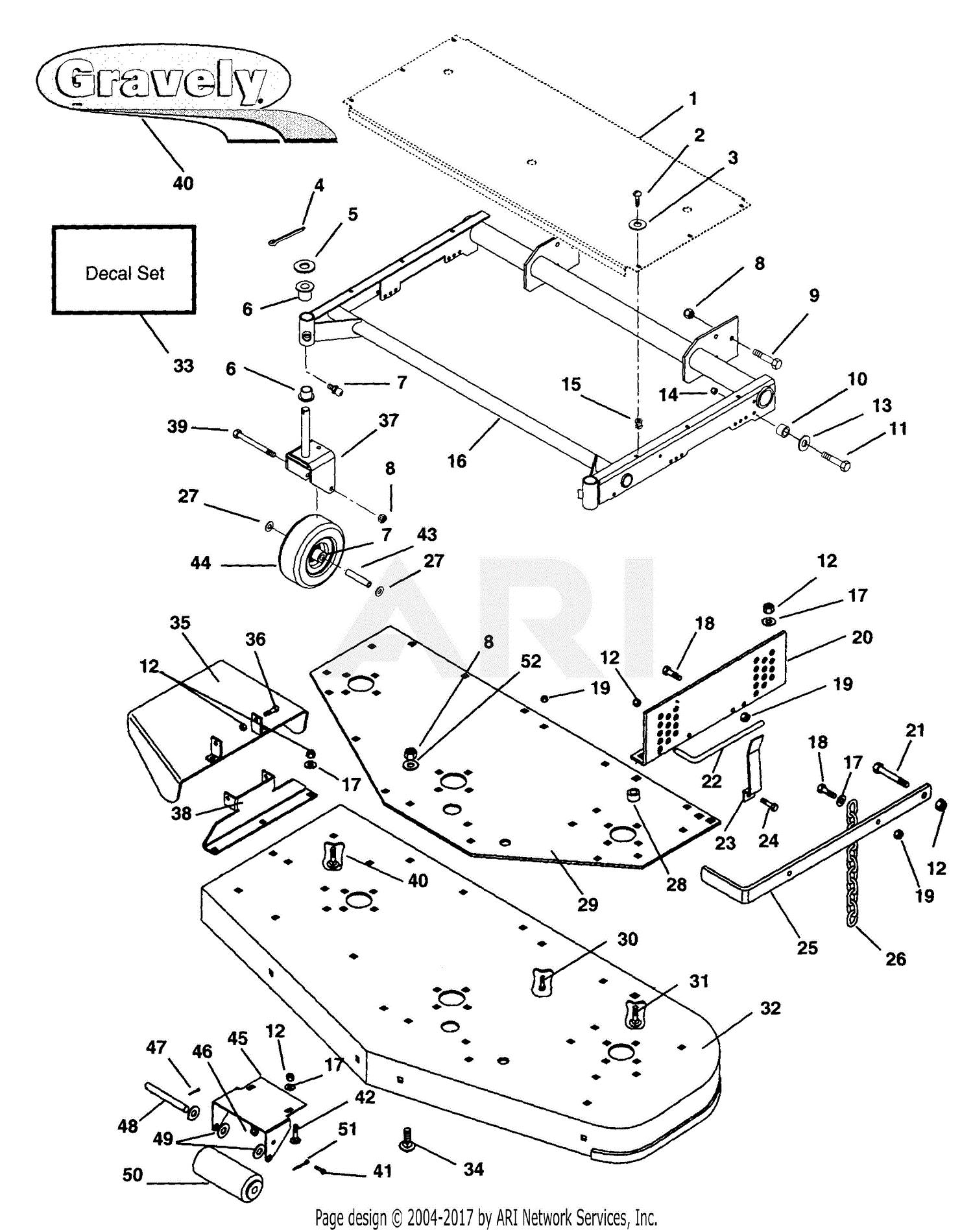 Gravely 889037 (014000 - ) 60