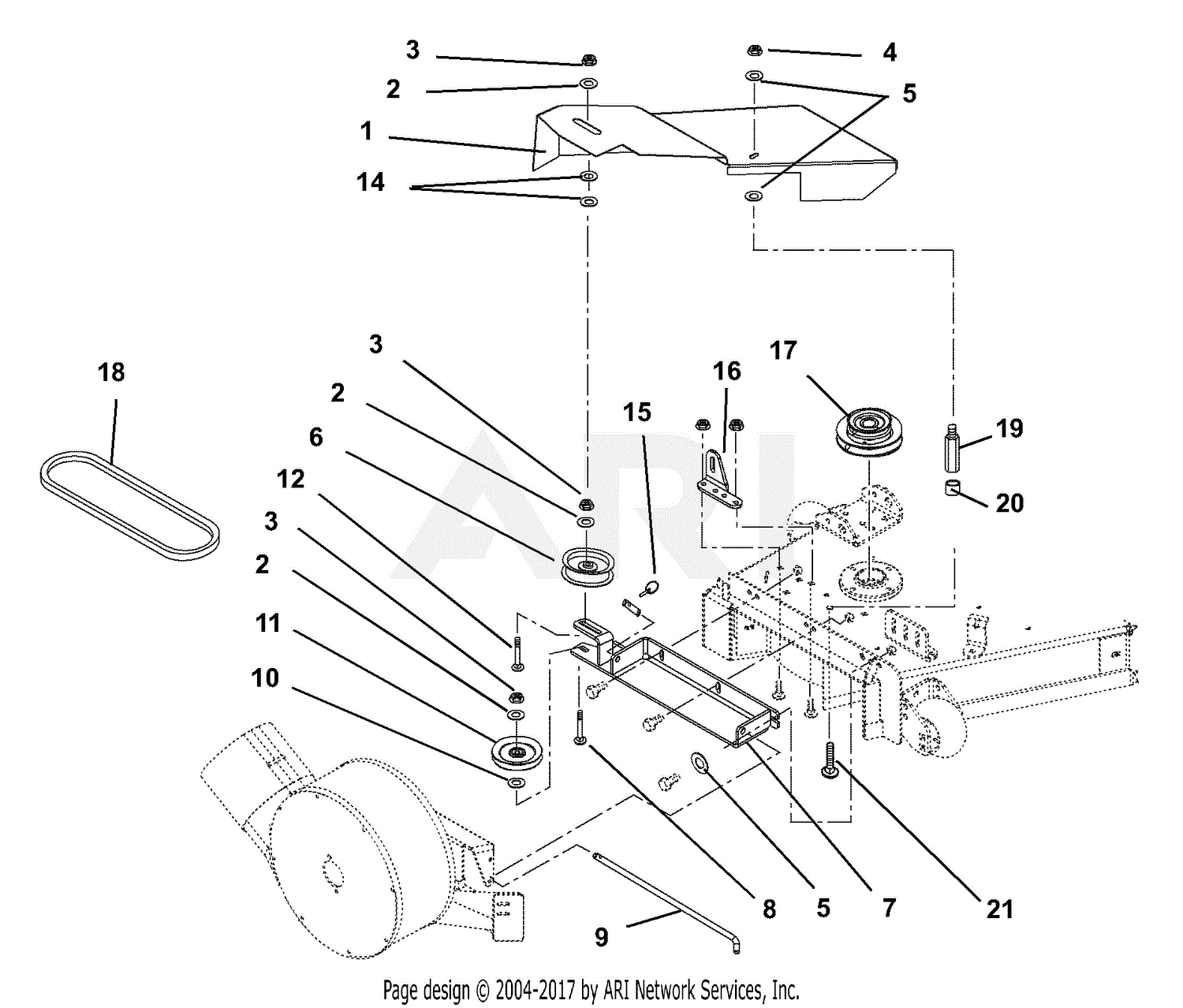 Gravely 892021 (000101 - ) PM252Z 52