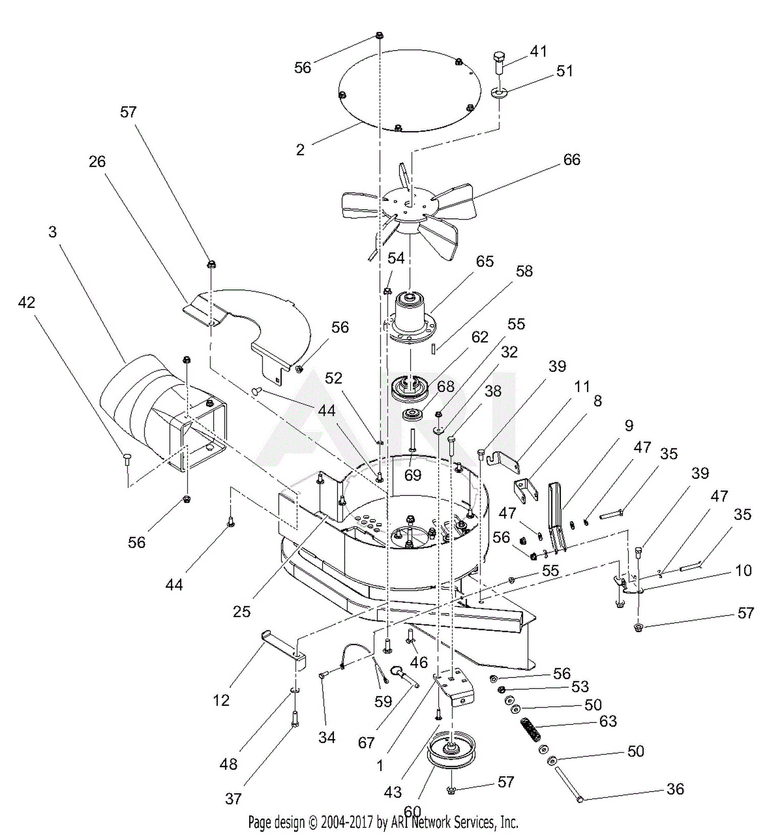 Gravely 892030 (002000 - ) Grass Collection System 200 Series Parts 