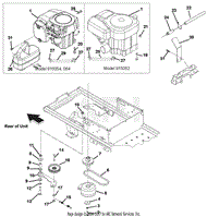 Gravely 915064 (020000 - ) Mini-ZT 1534 Parts Diagram for Engine ...