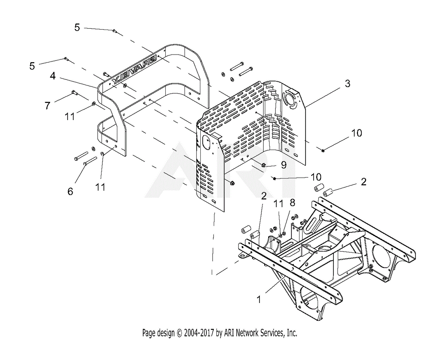 Gravely 992236 (020000 - 029999) Pro-Turn 460 Diesel ...