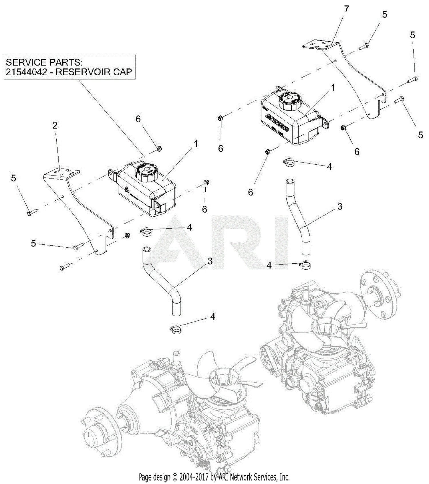 Gravely 992251 (041000 - ) Pro-Turn 460 EFI CARB Parts Diagram for