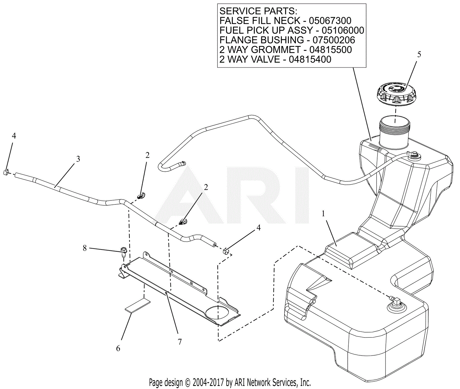 Gravely 991234 (030000 - 034999) Pro-Turn ZX 60 Parts Diagram for 