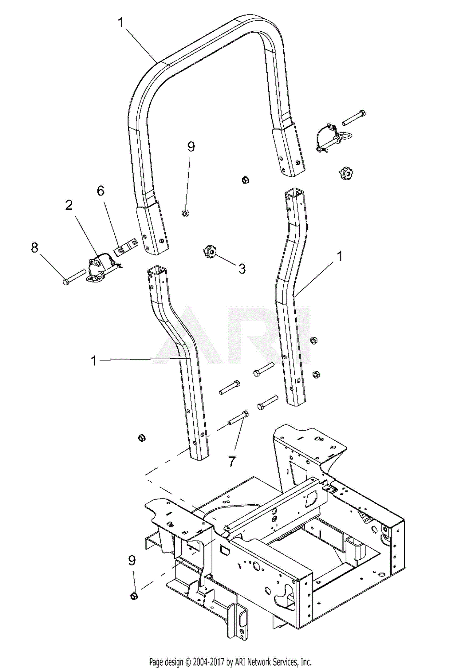 Gravely 991201 (020000 - 029999) Pro-Turn 52