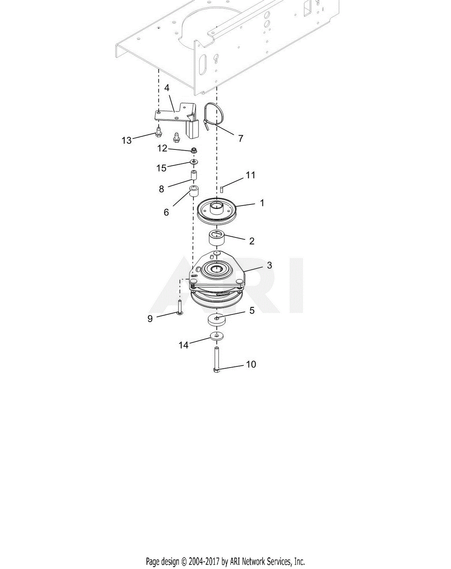 Gravely 991219 (000101 - 009999) Pro-Turn 52