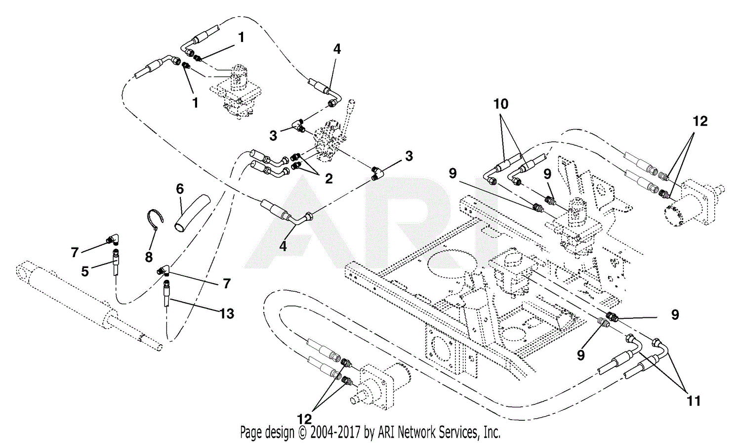 Gravely 992079 (000101 - 000499) PM152Z, 23hp Kawasaki, 52