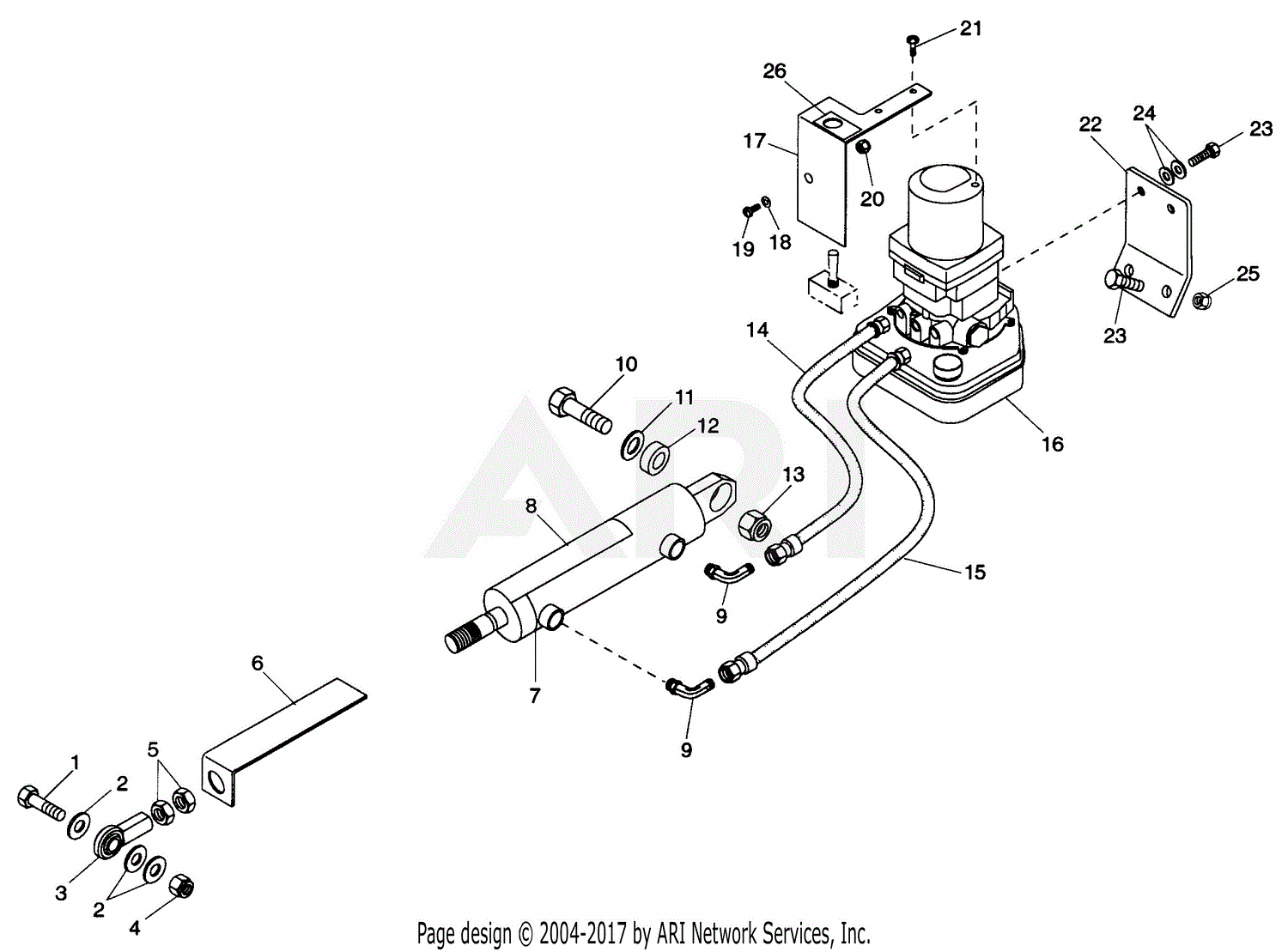 Gravely 992003 (000701 - ) PM200, 20hp Kohler, 60" Deck Parts Diagram