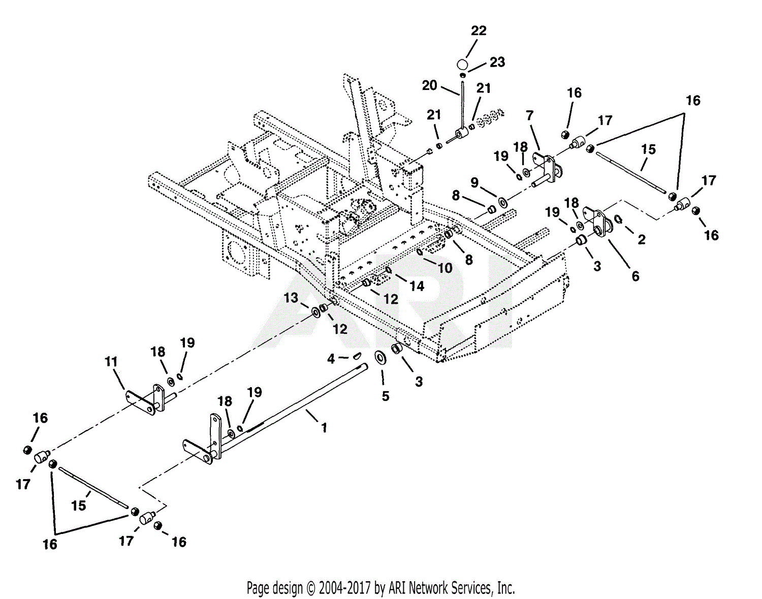 Gravely 992020 (000501 - 009999) PM260Z, 25hp Kohler, 60