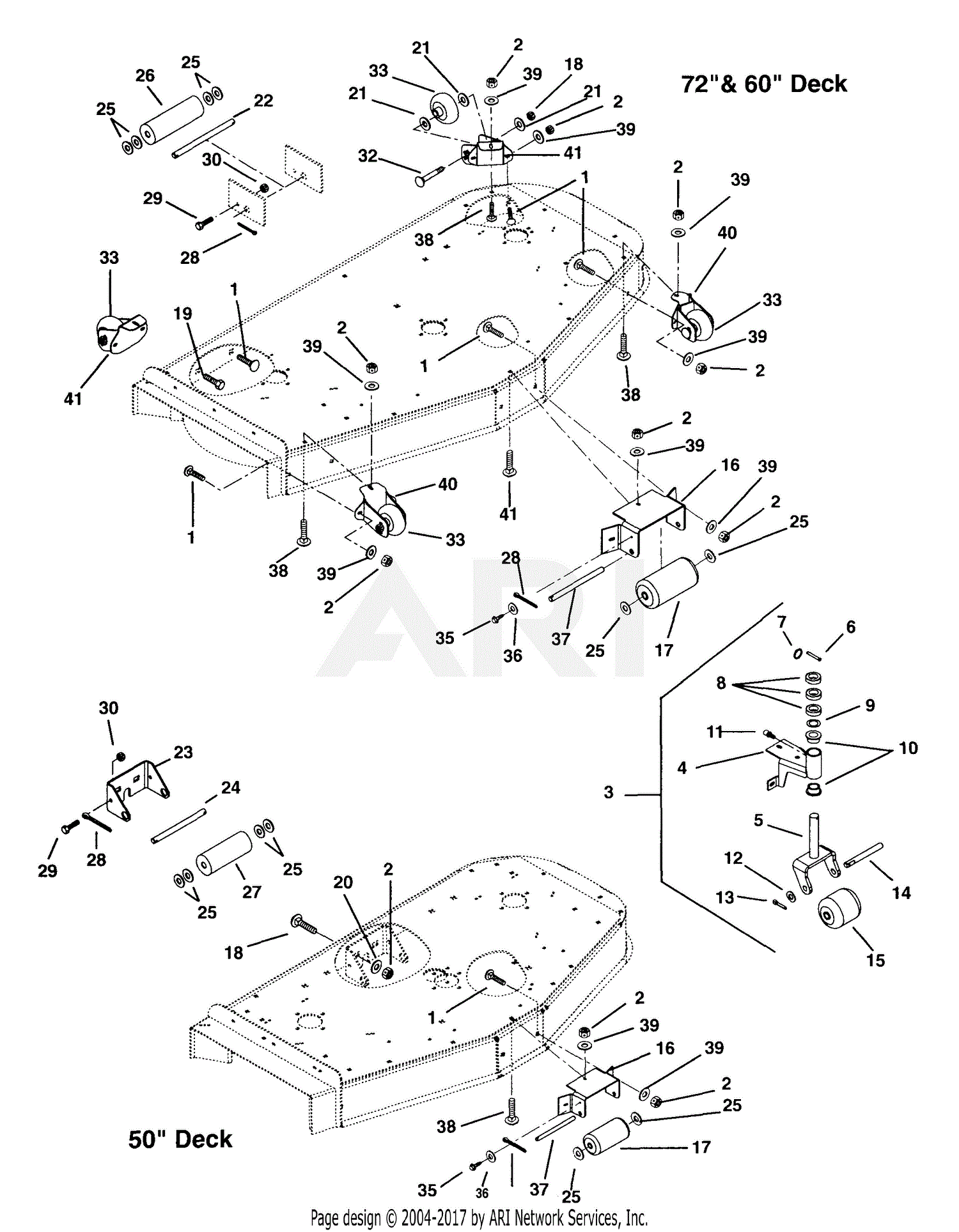 Gravely 992020 (010000 - 011999) Pm260z, 25hp Kohler, 60