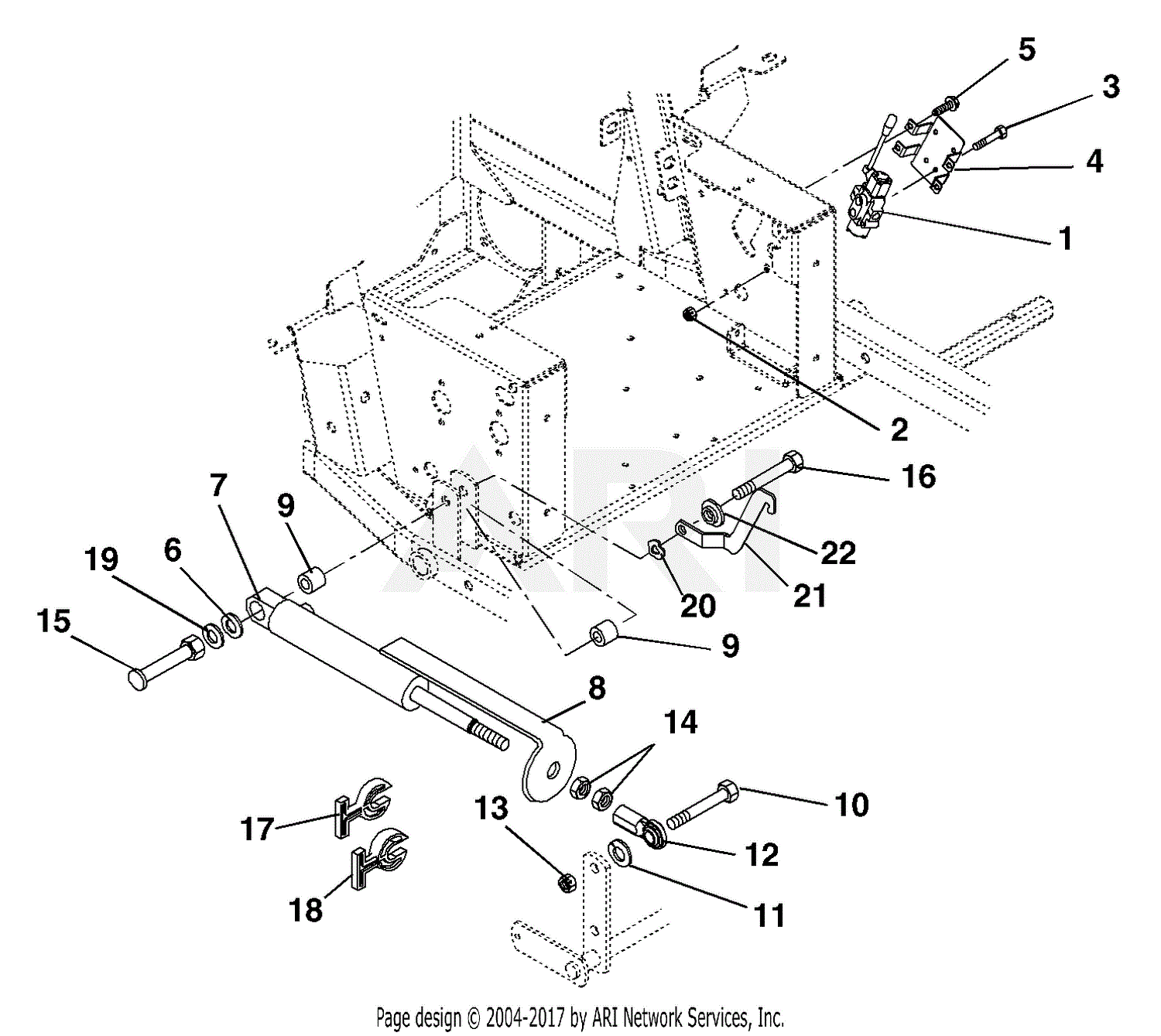 Gravely 992058 (000101 - 000499) PM260Z, 27hp Kawasaki, 60