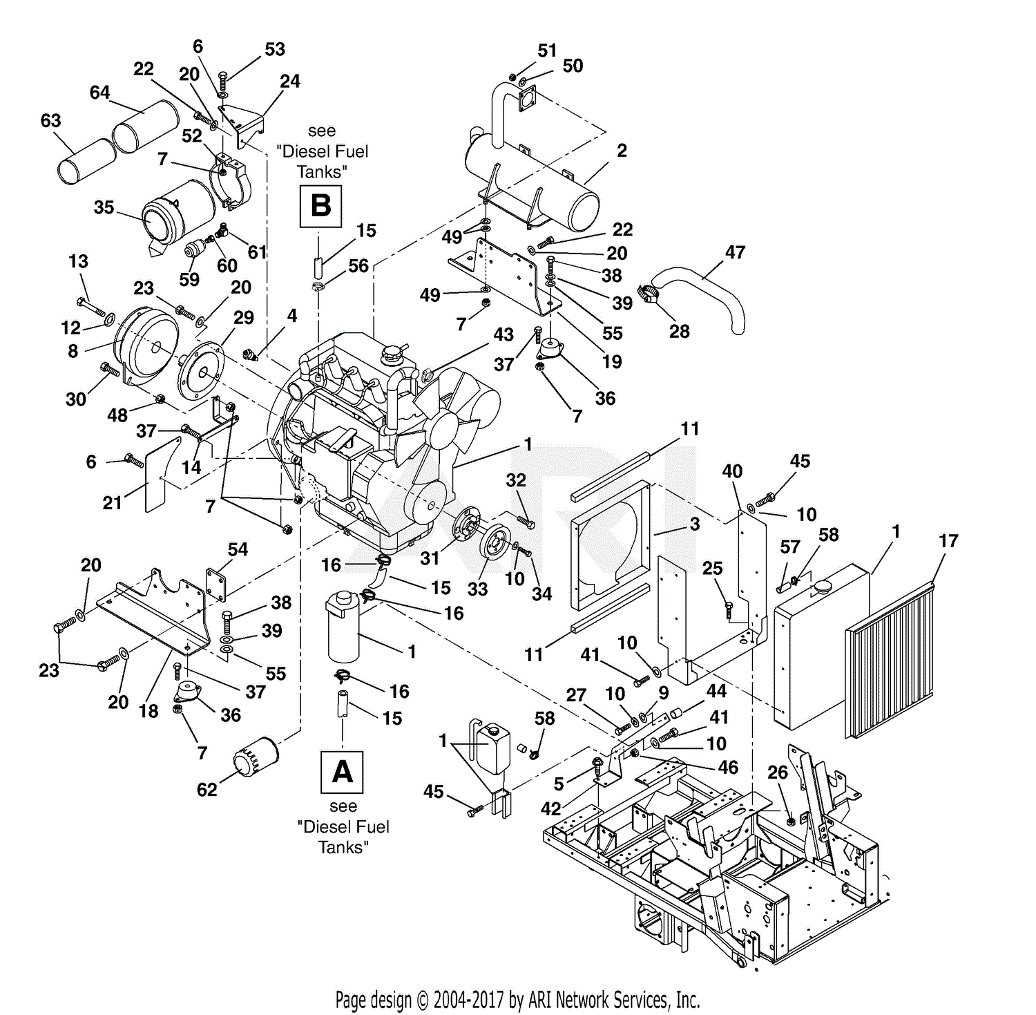 Gravely 992060 (000101 - 000499) PM260Z, 27hp Daihatsu, 60 ... 250x wiring diagram 