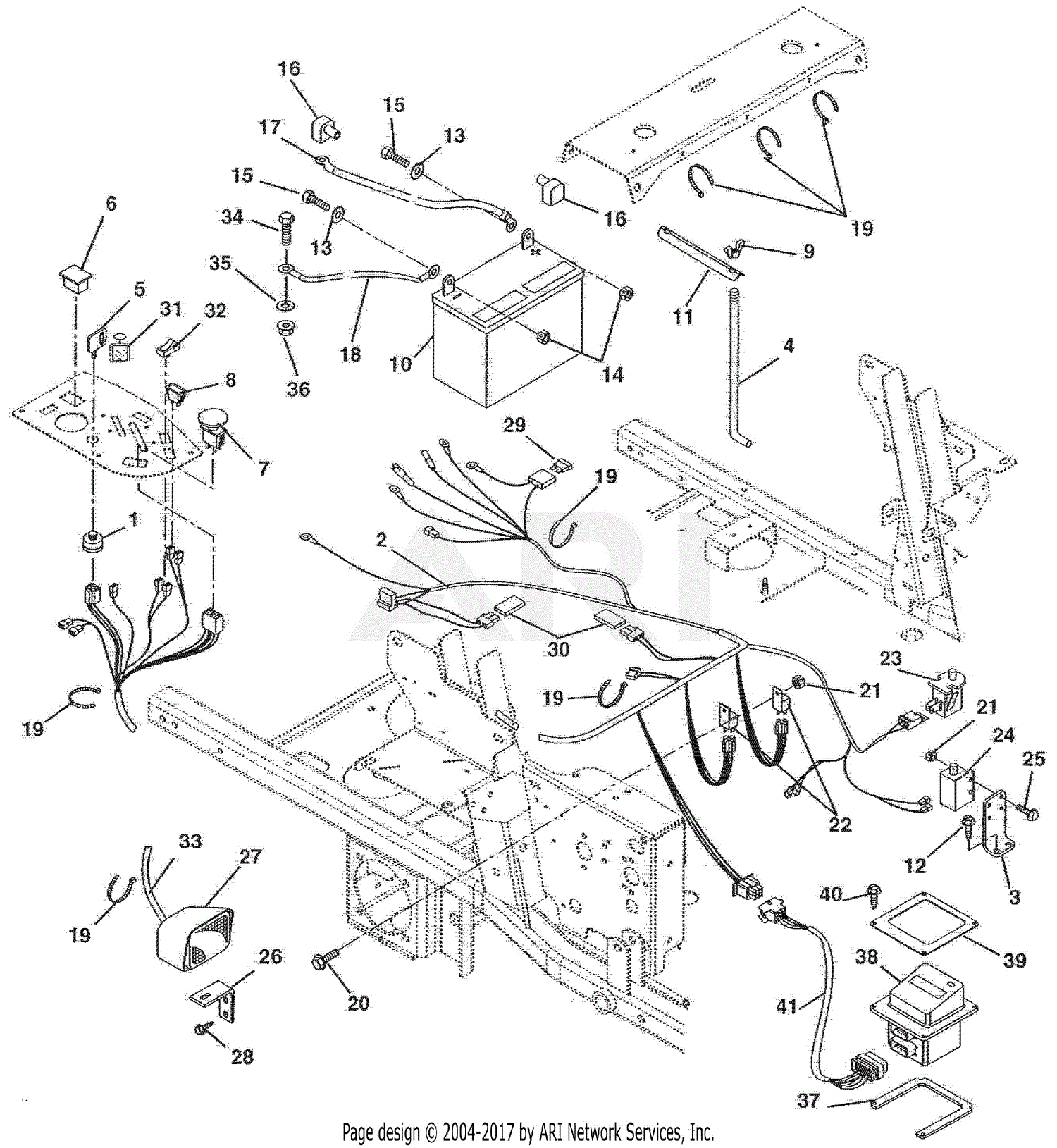 Gravely 992066 (000101 - 000499) 25HP 52