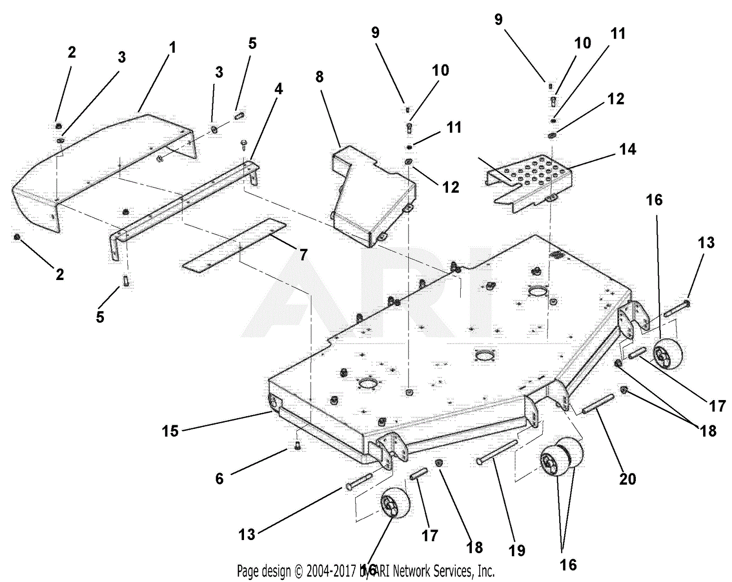 Gravely 992219 030000 040999 Pro Master 260 Rd Parts Diagram For