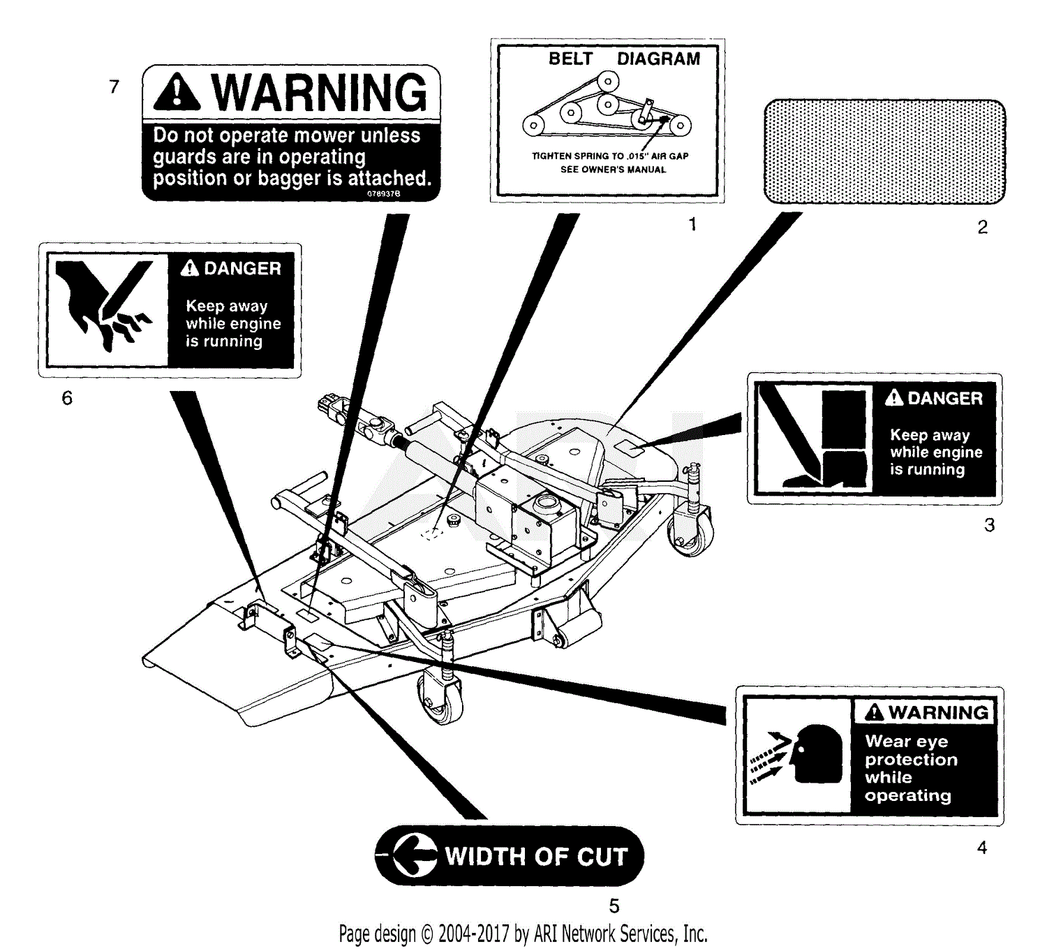35 Kubota Mower Deck Belt Diagram