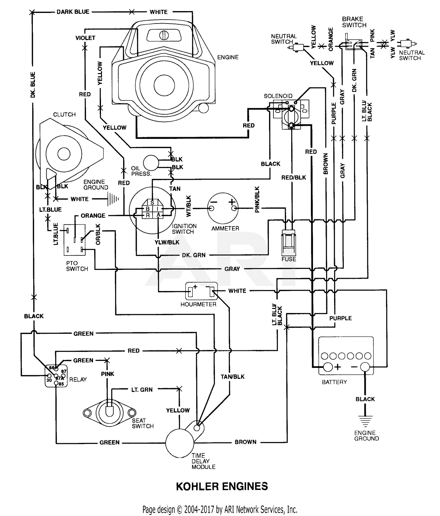 18 Hp Kohler Wiring Diagram