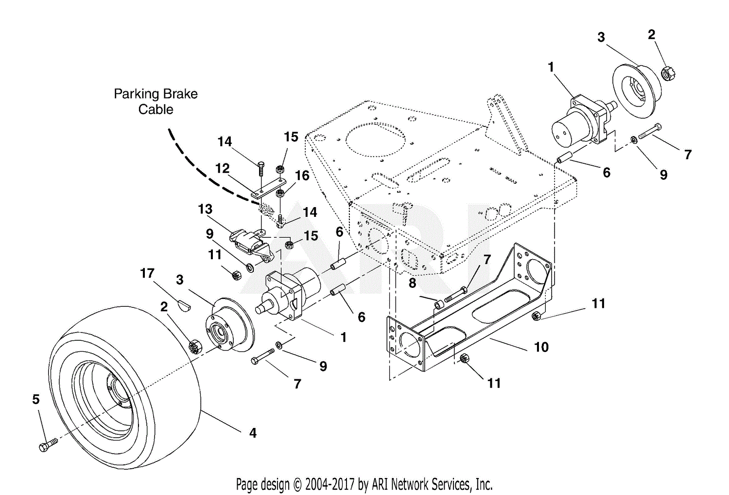 Gravely 990018 (001000 - ) PM310, 25hp Kohler Parts Diagram for Front ...