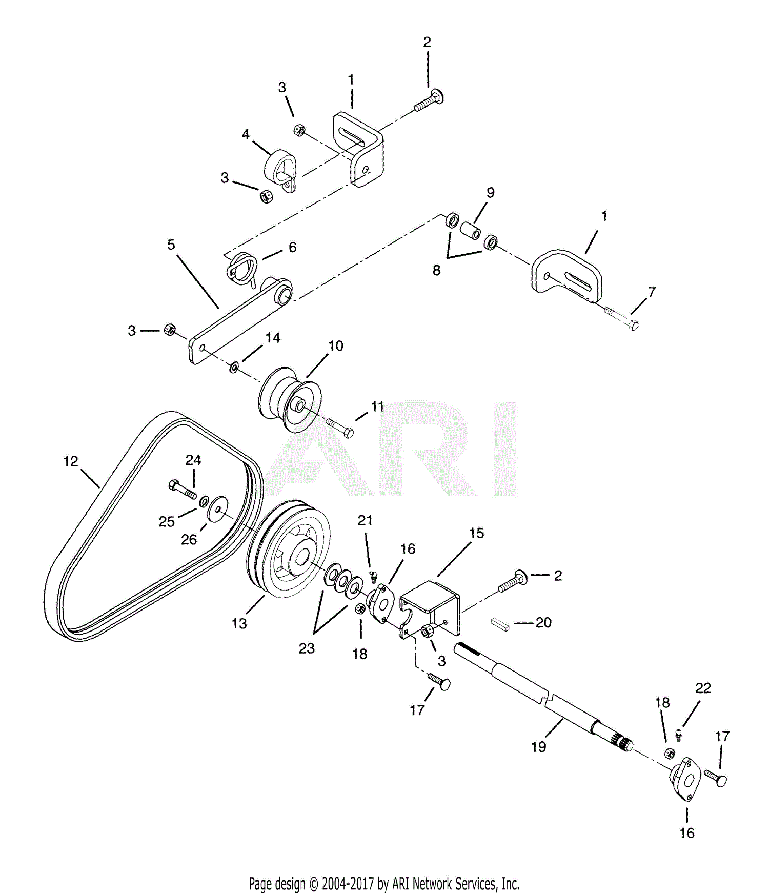 Gravely 990010 (000101 - ) PM360, 22hp Yanmar Parts ... 706 farmall transmission diagram 
