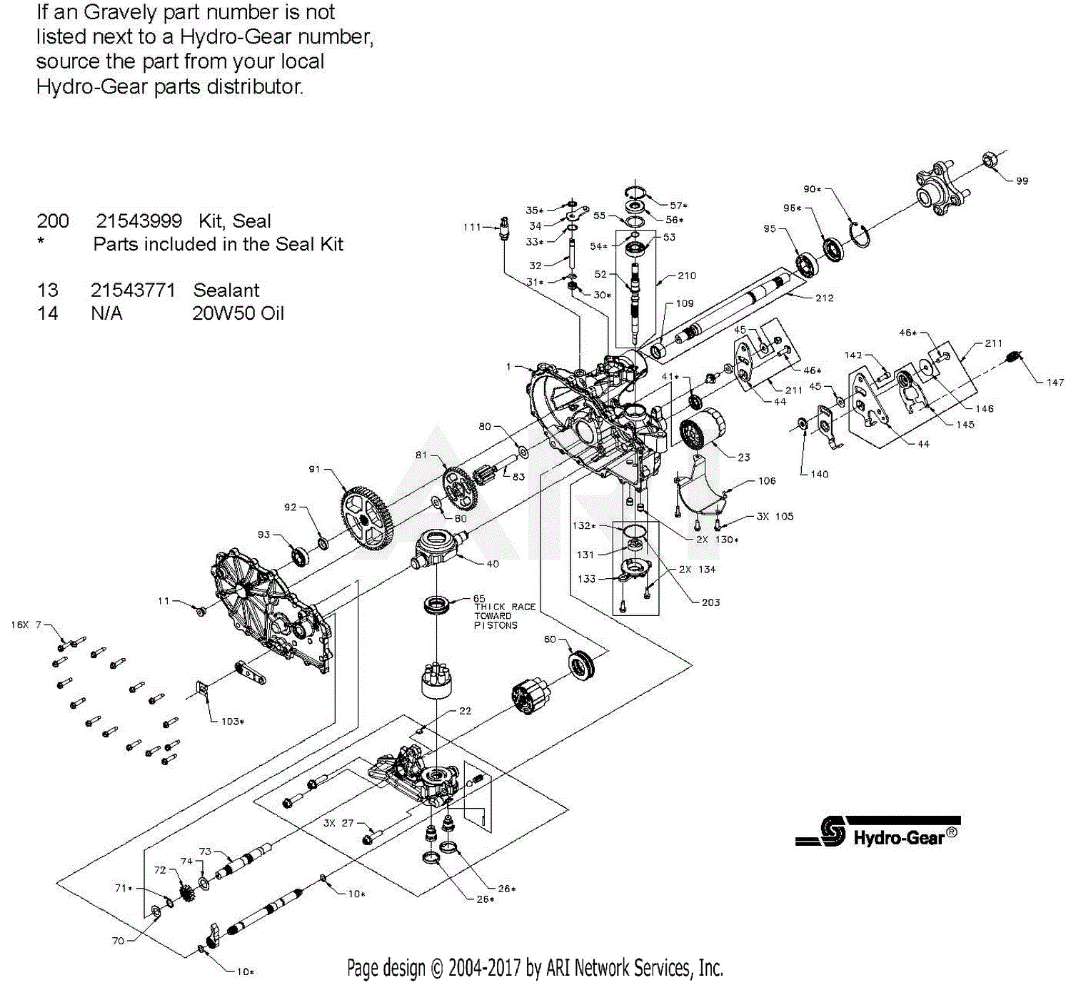 Gravely 991053 (000101 - ) ZT HD 48 Parts Diagram for ... bobcat filter diagram 