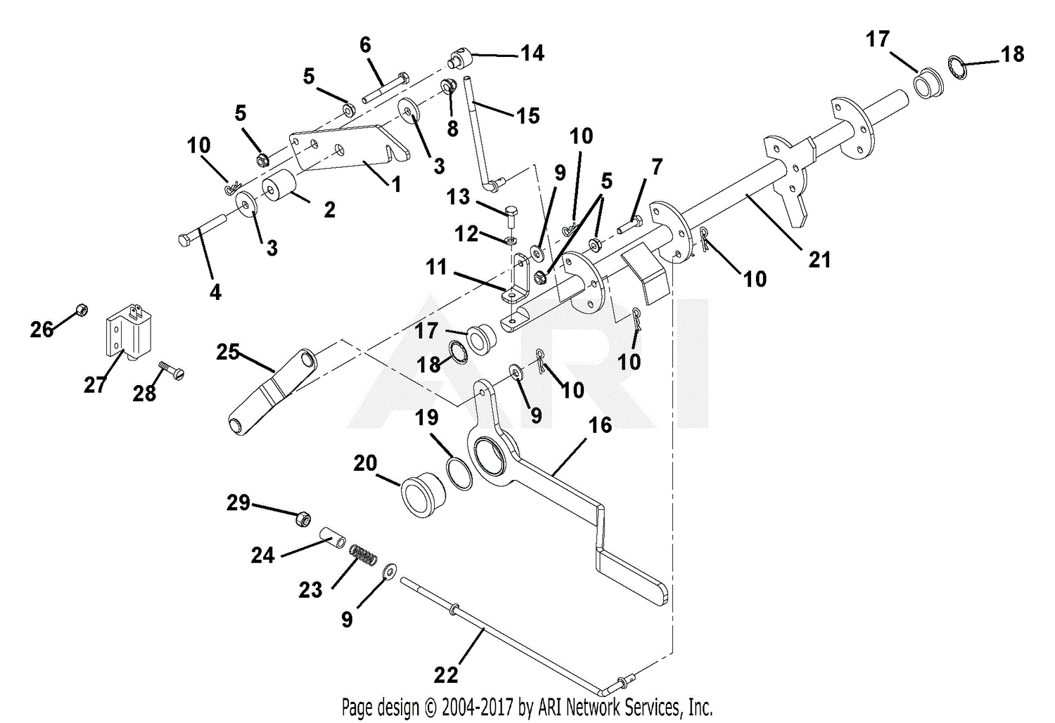 Gravely 915084 (001000 - ) 23hp Kohler, 50