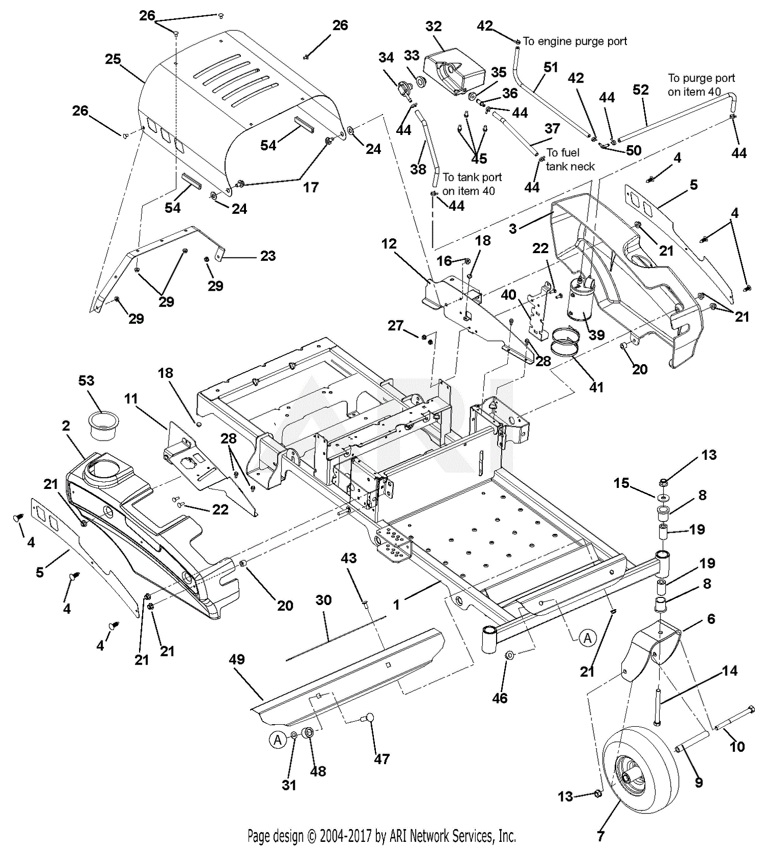 Gravely 915168 (000101 - 009999) ZT 34 CARB LVE, 34