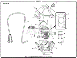 Homelite BM802711 Pressure Washer Mfg. No. 090079304 Parts Diagram for  General Assembly