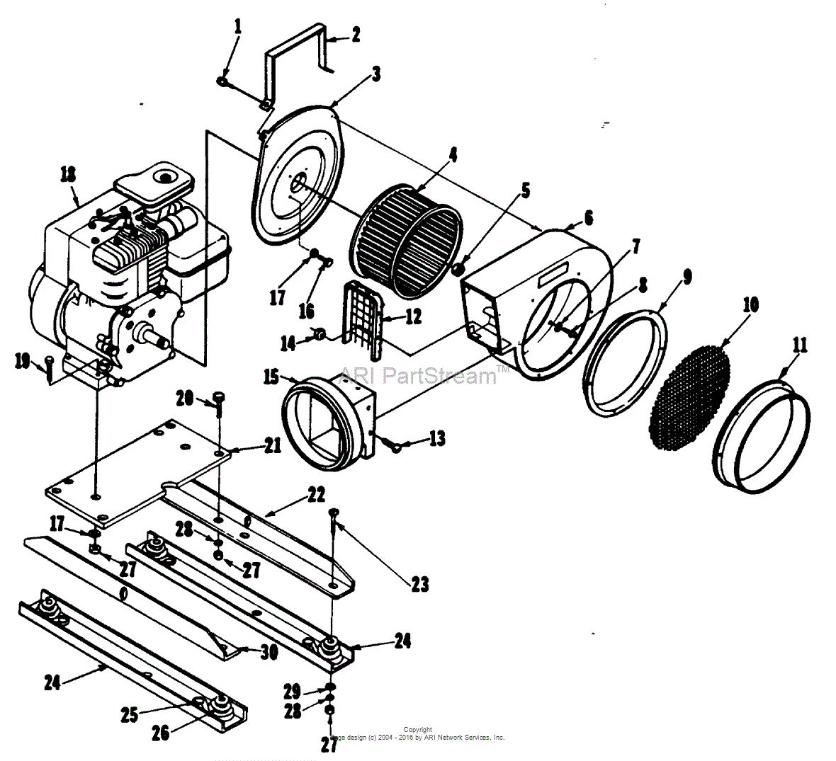 Homelite 26b Blower Parts Diagram