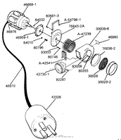 Homelite 200eb1 Electric Blower Ut-07420 Parts Diagram For Exploded View