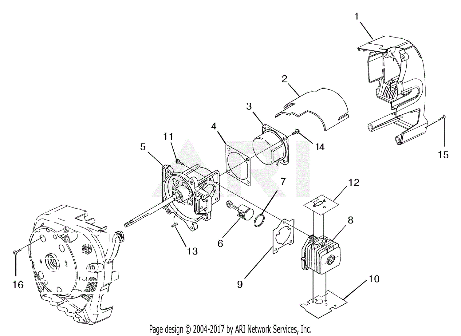 Homelite d30mha Blower UT-08066 08066-UT d30mha Blower UT-08066 d30mha ...