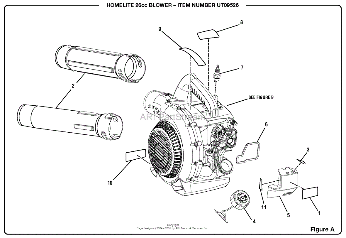 Homelite Blower Fuel Line Diagram